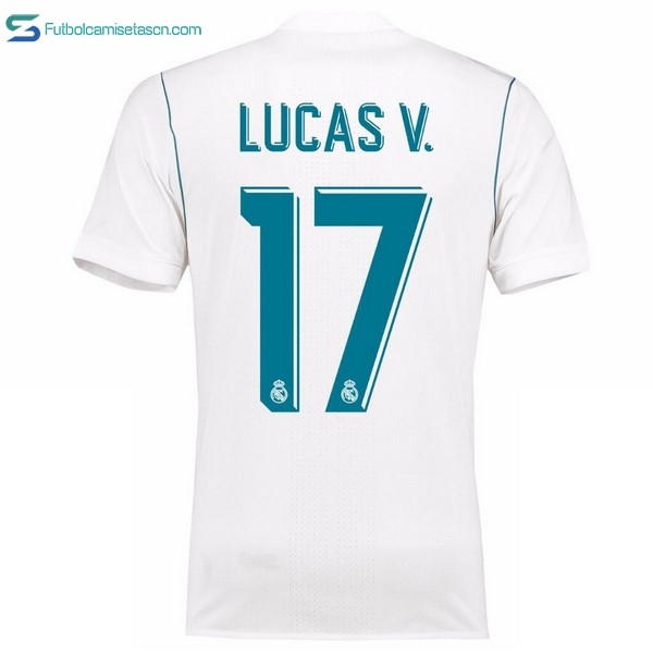 Camiseta Real Madrid 1ª Lucas v 2017/18